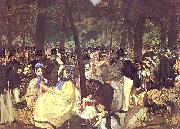 Edouard Manet Music in the Tuileries oil painting